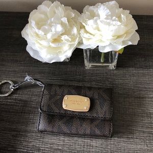 Michael Kors keychain wallet
